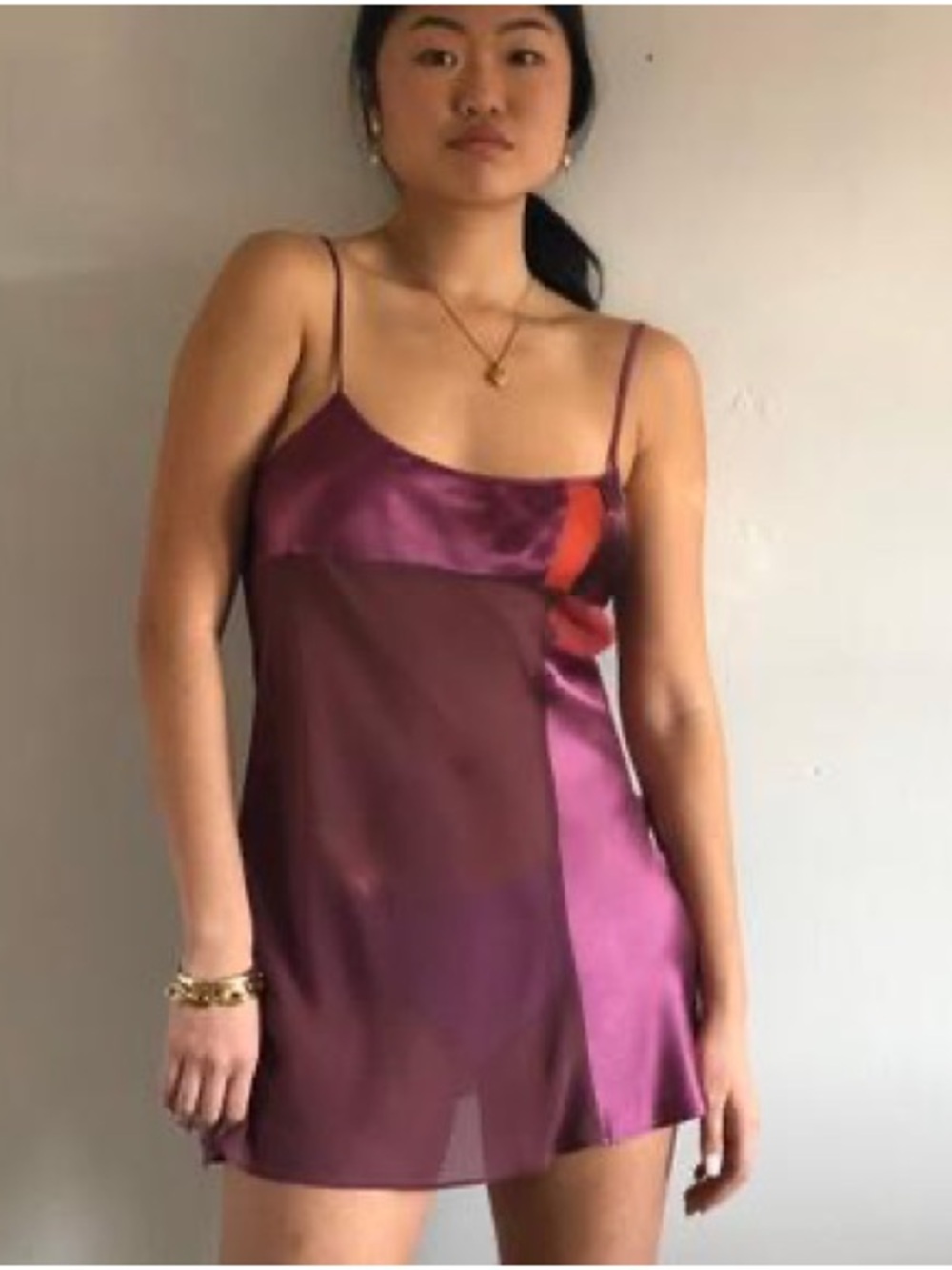 90’s Victoria Secret 100% silk vintage slip dress size XS